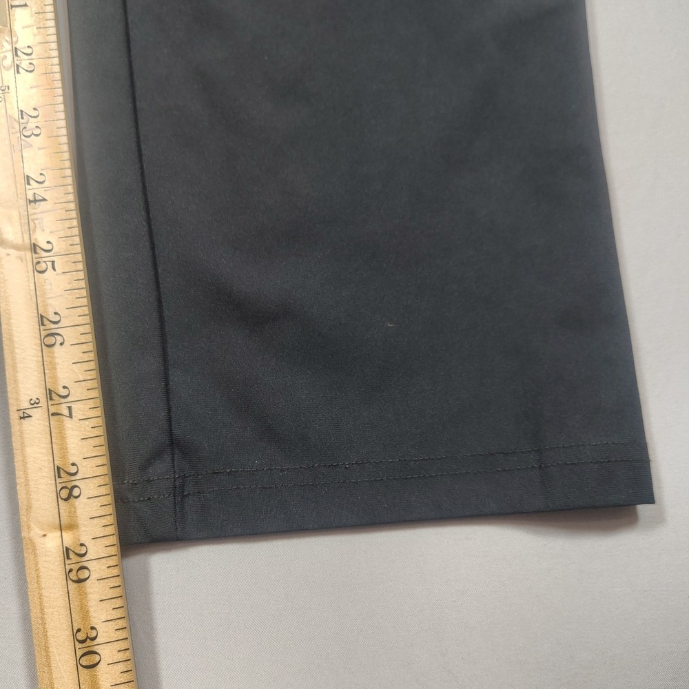 All In Motion Athletic Pants Mens L Black Drawstring Solid Recycled Polyester - Picture 6 of 8